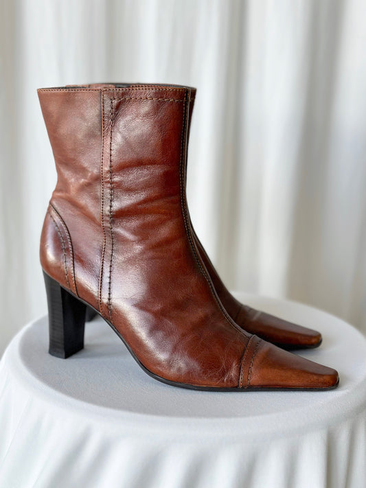 Brown Ankle Boots [40]