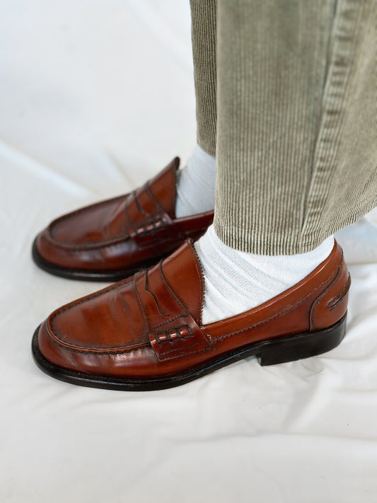 Brown Leather Loafers [39]