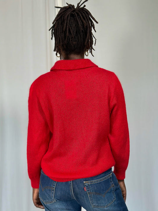 Red Wool Sweater [M/L]