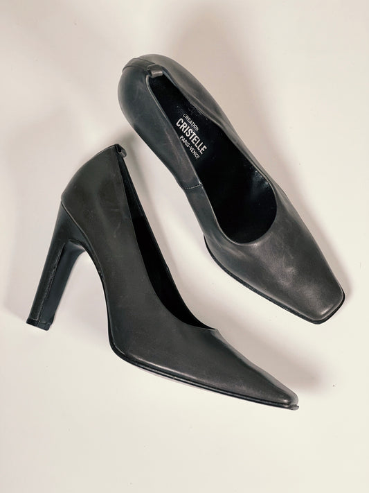 Vintage Grey Heels [39]
