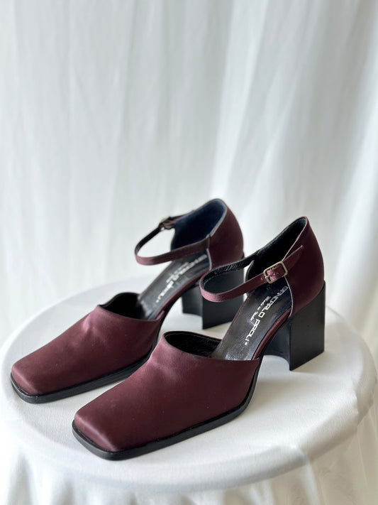 Maryjane Satin Shoes [39]