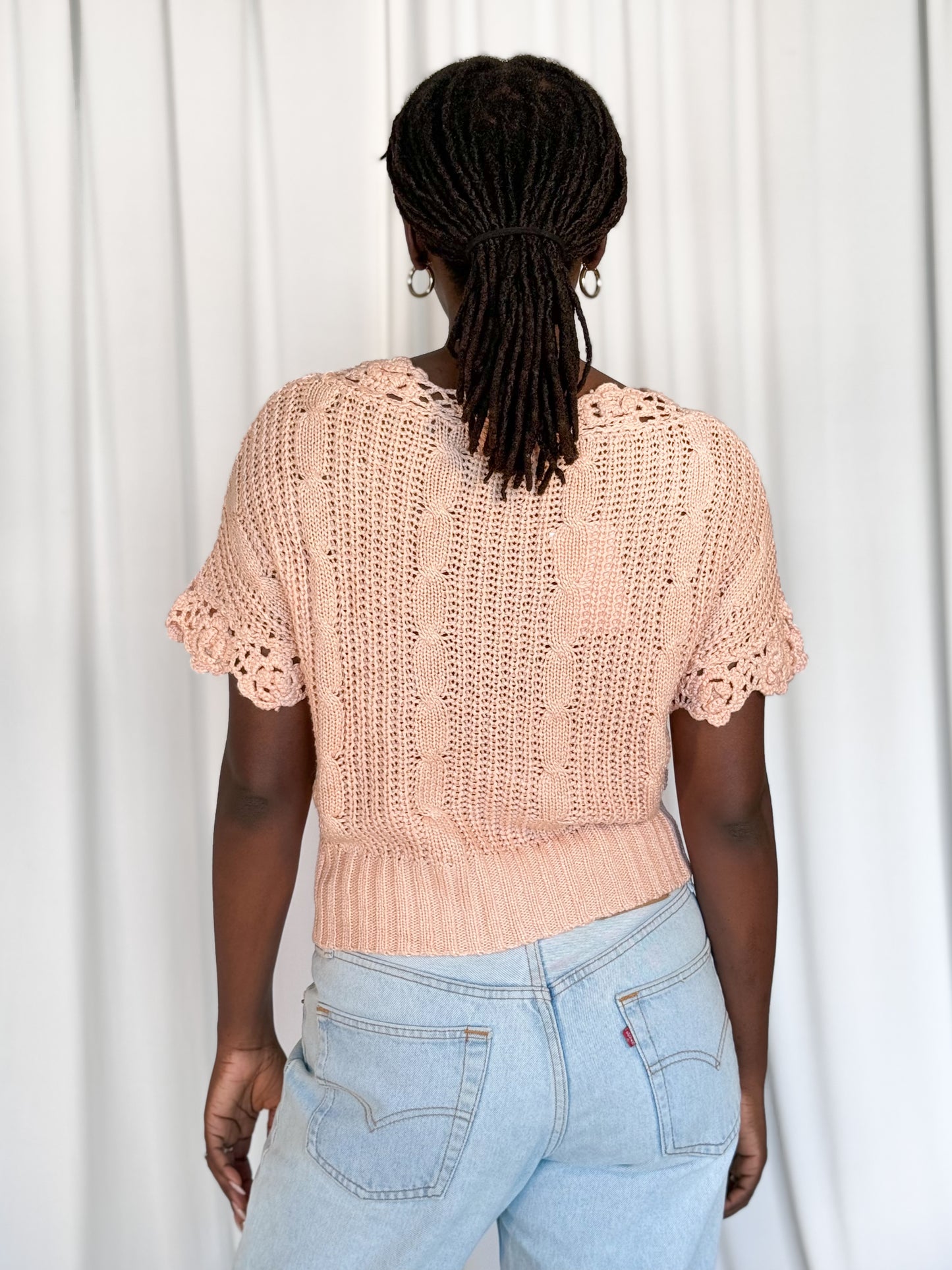 Vintage Crochet Top [L]