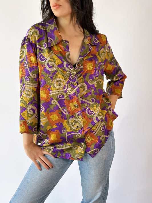 80's Blouse [L]