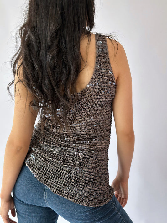 Grey Sequin [S/M/L]