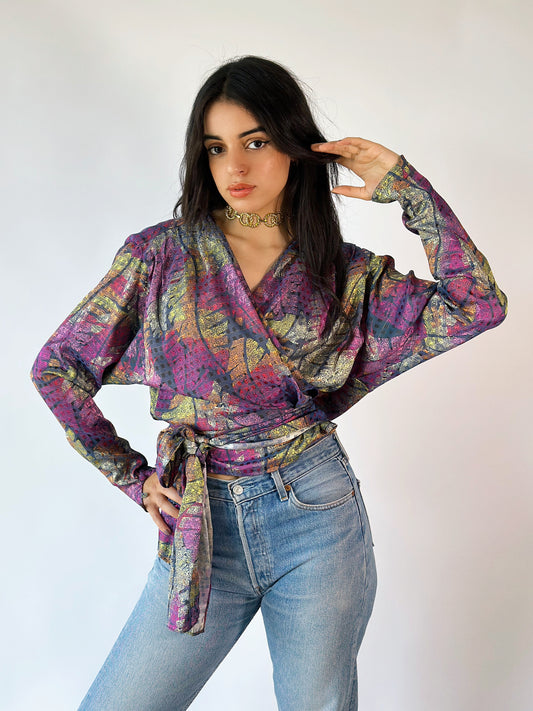 Vintage Wrap Top [38]