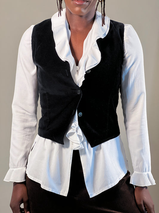 Corduroy waistcoat [XS]