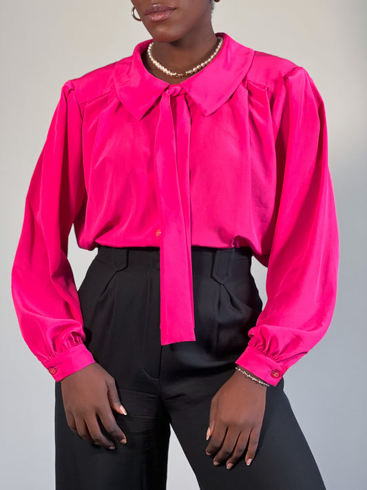 Pink vintage blouse [M]