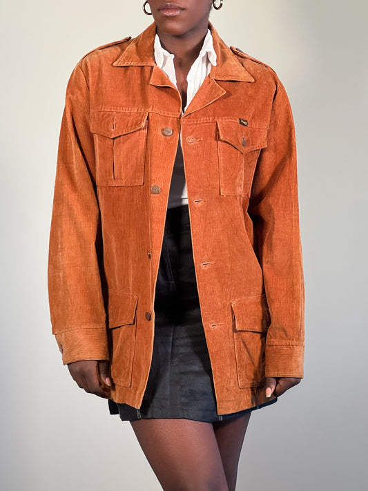 Veste en velours côtelé Wrangler des années 70 [M]