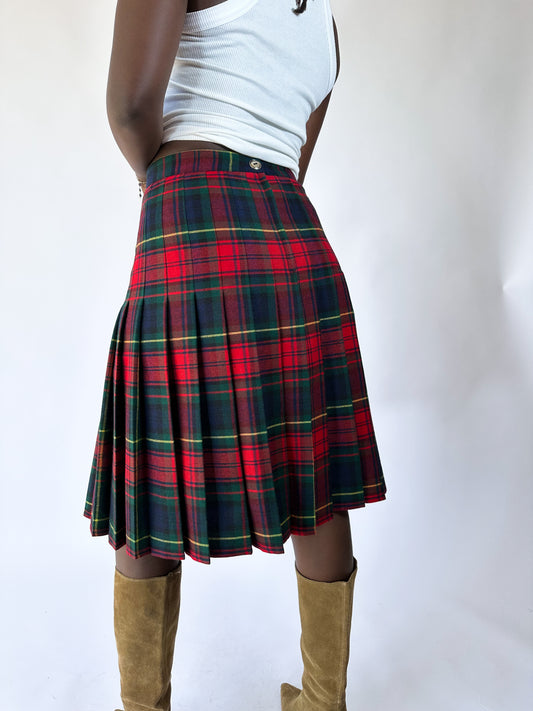 Tartan wool Skirt [40]